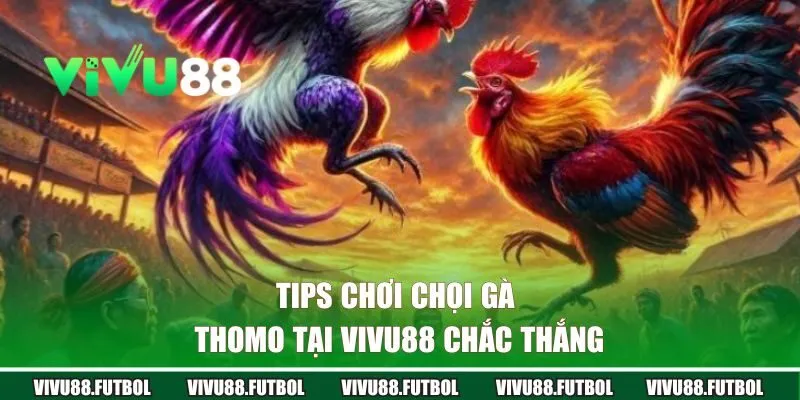 Tips chơi chọi gà Thomo tại Vivu88 chắc thắng 